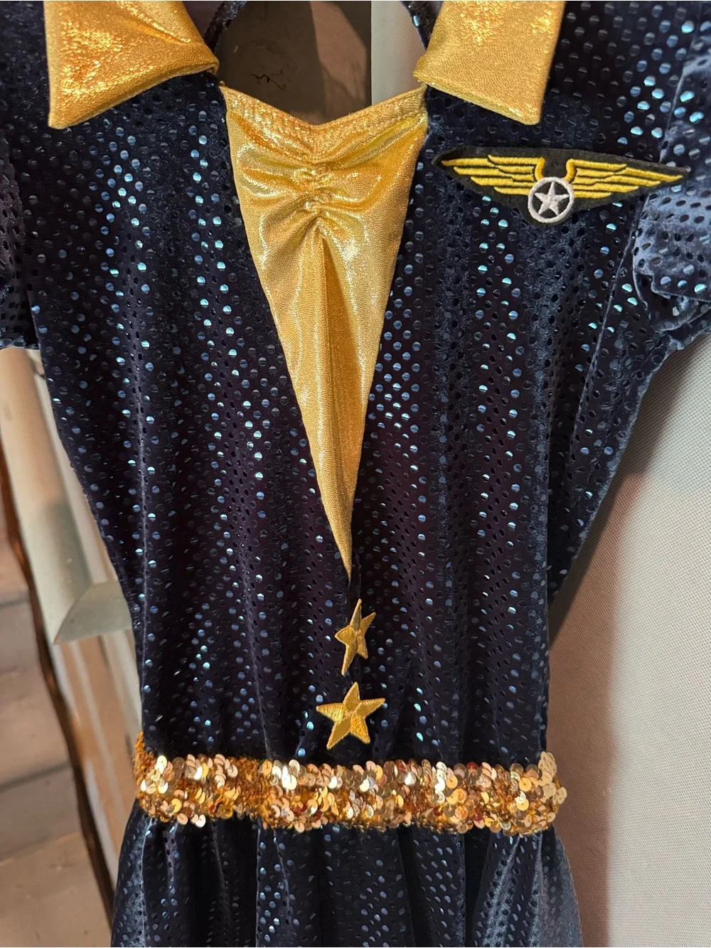 Dance Costume Stewardess - Airlines Large Child